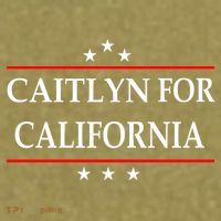 Caitlyn For California Governor Jenner Campaign Garment-Dyed Women's Muscle Tee