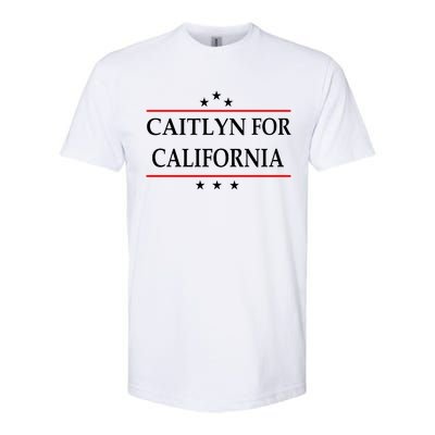 Caitlyn For California Governor Jenner Campaign Softstyle® CVC T-Shirt