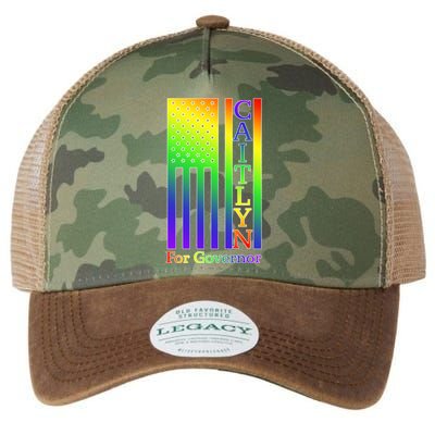 Caitlyn For California Jenner For Governor Legacy Tie Dye Trucker Hat