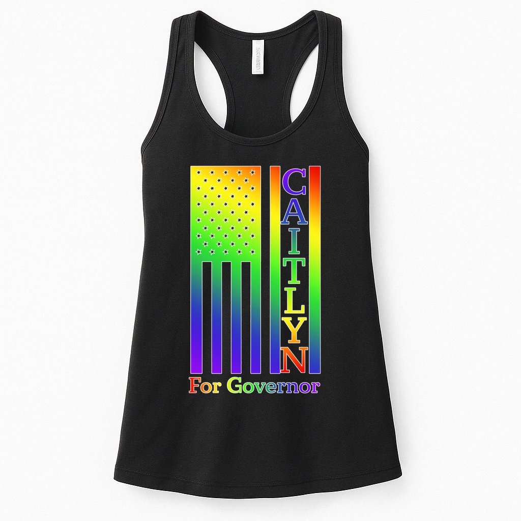 Caitlyn For California Jenner For Governor Womens Tank Top