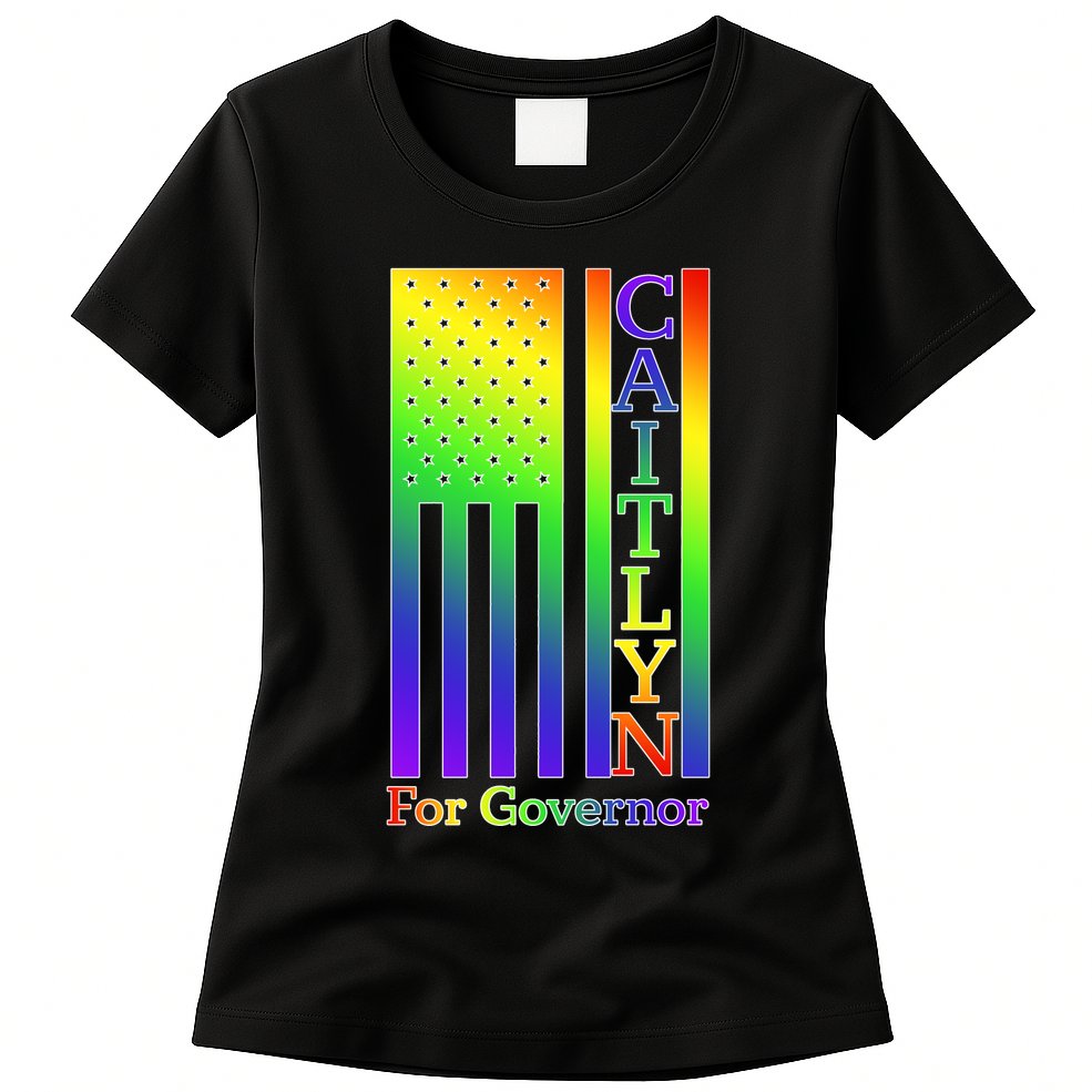 Caitlyn For California Jenner For Governor Womens T-Shirt