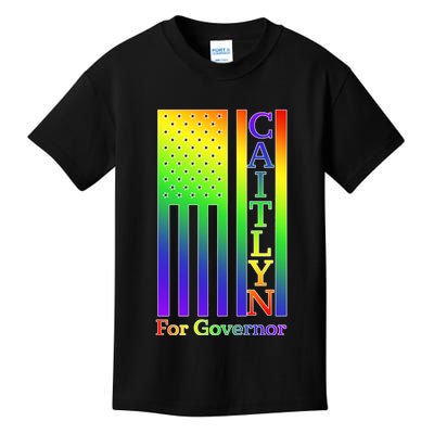 Caitlyn For California Jenner For Governor Kids T-Shirt