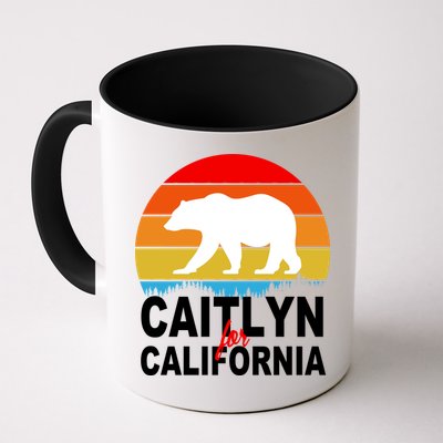 Caitlyn For California Retro Cali Bear Mug