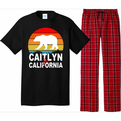 Caitlyn For California Retro Cali Bear Pajama Set