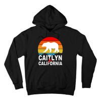 Caitlyn For California Retro Cali Bear Tall Hoodie