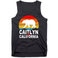 Caitlyn For California Retro Cali Bear Tank Top