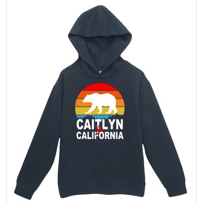 Caitlyn For California Retro Cali Bear Urban Pullover Hoodie