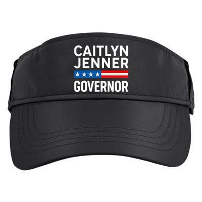 Caitlyn Jenner Governor Election Logo Adult Drive Performance Visor
