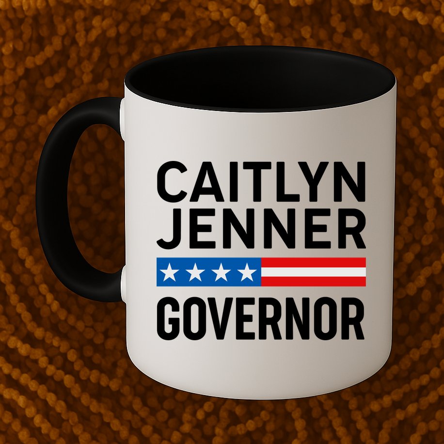 Caitlyn Jenner Governor Election Logo Mug