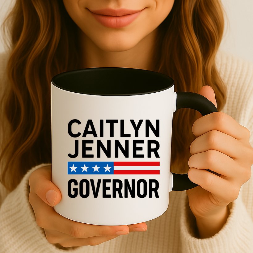 Caitlyn Jenner Governor Election Logo Mug