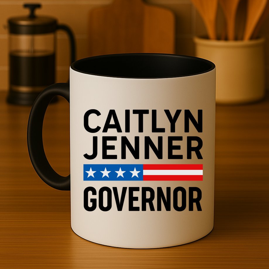Caitlyn Jenner Governor Election Logo Mug