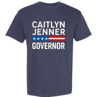 Caitlyn Jenner Governor Election Logo Garment-Dyed Heavyweight T-Shirt