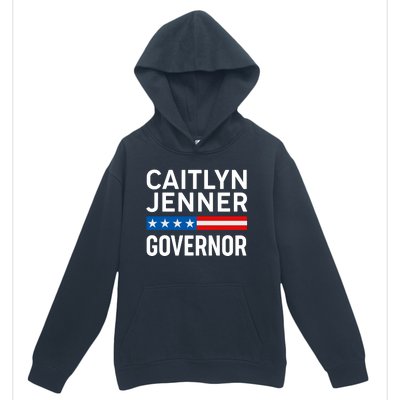 Caitlyn Jenner Governor Election Logo Urban Pullover Hoodie