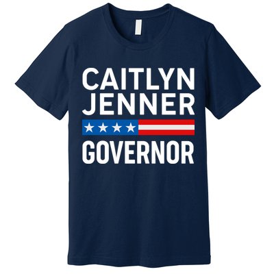 Caitlyn Jenner Governor Election Logo Premium T-Shirt