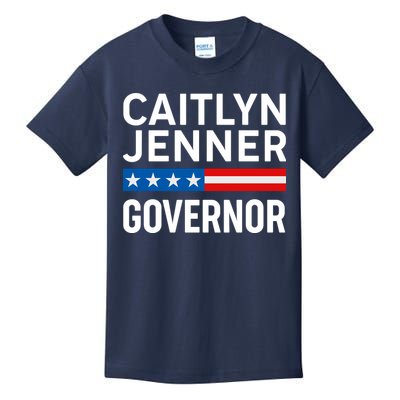 Caitlyn Jenner Governor Election Logo Kids T-Shirt