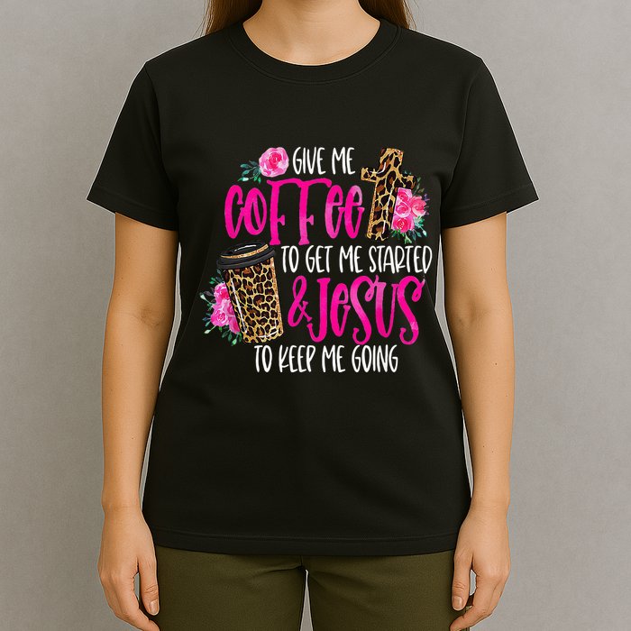 Coffee And Jesus Misses Plus Size Teacher T-Shirt