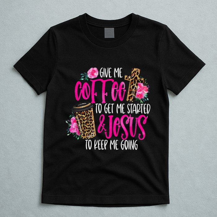 Coffee And Jesus Misses Plus Size Teacher T-Shirt