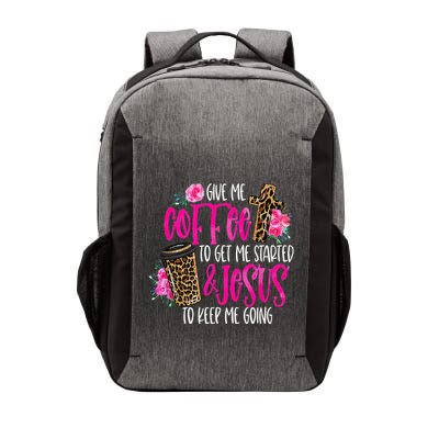 Coffee And Jesus Misses Plus Size Teacher Vector Backpack