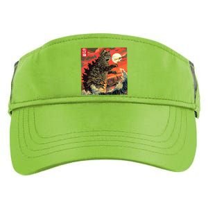 Catzilla Attacking Japan Funny Cute Cat Anime Style Adult Drive Performance Visor