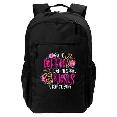 Coffee And Jesus  Womens Misses Unisex Plus Size Teacher Backpack