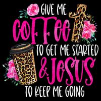 Coffee And Jesus  Womens Misses Unisex Plus Size Teacher 16 in Basic Backpack