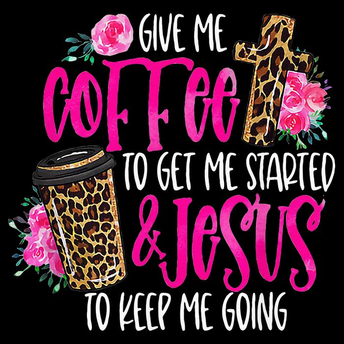 Coffee And Jesus  Womens Misses Unisex Plus Size Teacher 16 in Basic Backpack