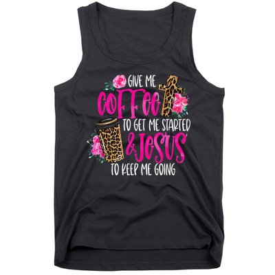 Coffee And Jesus  Womens Misses Unisex Plus Size Teacher Tank Top