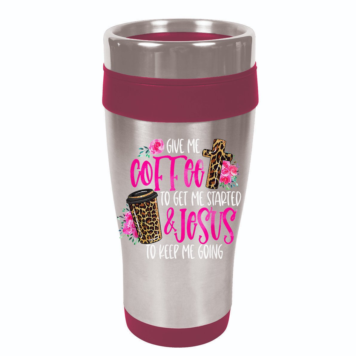 Coffee And Jesus  Womens Misses Unisex Plus Size Teacher Vector Backpack