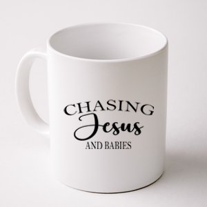 Chasing And Jesus Funny Chasing Jesus And Gift Coffee Mug