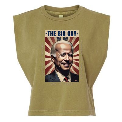 Conservative Anti Joe Biden Republican Garment-Dyed Women's Muscle Tee