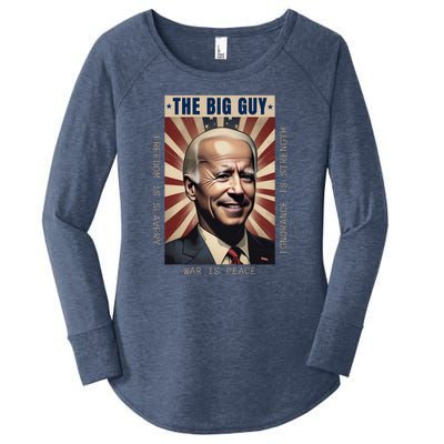 Conservative Anti Joe Biden Republican Women's Perfect Tri Tunic Long Sleeve Shirt