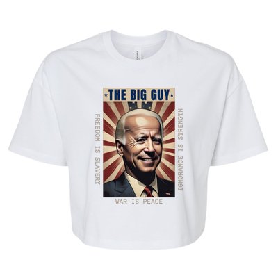 Conservative Anti Joe Biden Republican Bella+Canvas Jersey Crop Tee