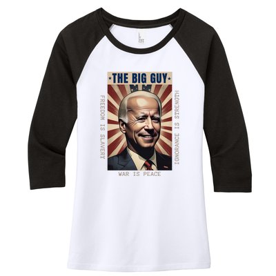 Conservative Anti Joe Biden Republican Women's Tri-Blend 3/4-Sleeve Raglan Shirt