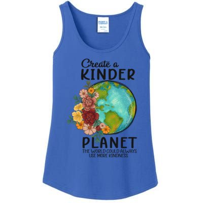 Create A Kinder Planet Earth Day Meaningful Gift Save Our Home Gift Ladies Essential Tank