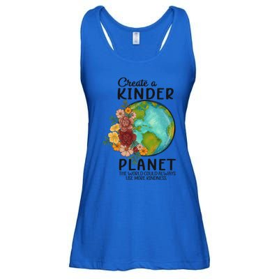 Create A Kinder Planet Earth Day Meaningful Gift Save Our Home Gift Ladies Essential Flowy Tank