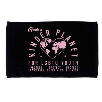 Create A Kinder Planet Lgbtq Ally Protect Transg Lgbt Microfiber Hand Towel