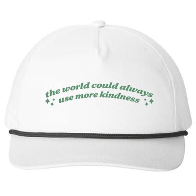 Create A Kinder Planet Aesthetic Two Sided Print Gift Snapback Five-Panel Rope Hat