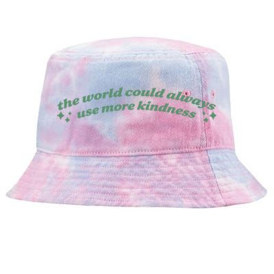 Create A Kinder Planet Aesthetic Two Sided Print Gift Tie-Dyed Bucket Hat