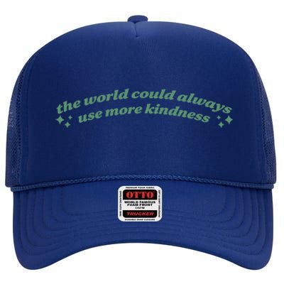 Create A Kinder Planet Aesthetic Two Sided Print Gift High Crown Mesh Back Trucker Hat