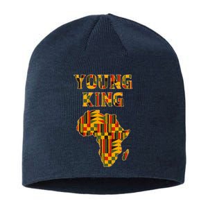 Cool African Kente Art African American Print Sustainable Beanie