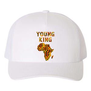 Cool African Kente Art African American Print Yupoong Adult 5-Panel Trucker Hat