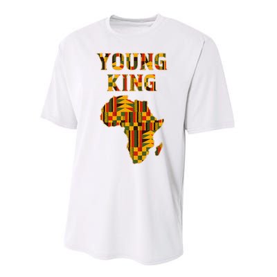 Cool African Kente Art African American Print Performance Sprint T-Shirt