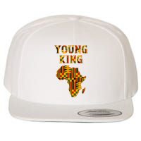 Cool African Kente Art African American Print Wool Snapback Cap