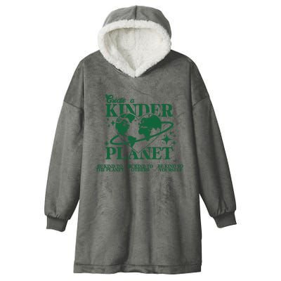 Create A Kinder Planet Hooded Wearable Blanket