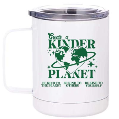 Create A Kinder Planet 12 oz Stainless Steel Tumbler Cup