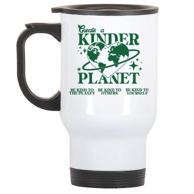 Create A Kinder Planet Stainless Steel Travel Mug