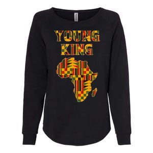 Cool African Kente Art Boy African American Womens California Wash Sweatshirt