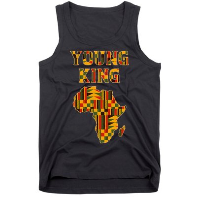 Cool African Kente Art Boy African American Tank Top