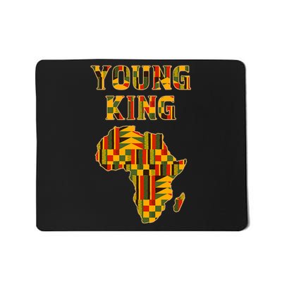 Cool African Kente Art Men Kids African American Print Mousepad