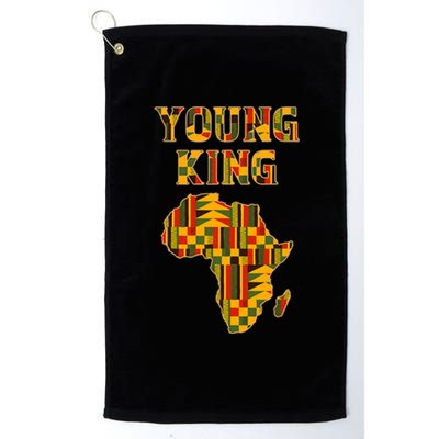 Cool African Kente Art Men Kids African American Print Platinum Collection Golf Towel